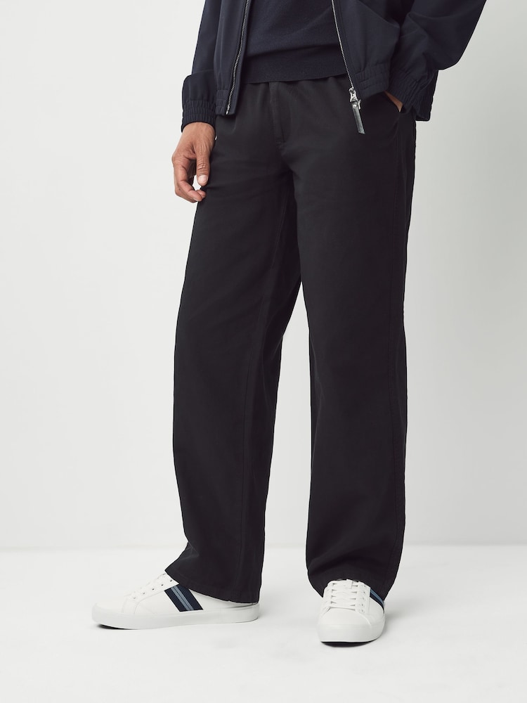 White Side Stripe Smart Casual Trainers - Image 2 of 7