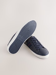Navy Side Stripe Smart Casual Trainers - Image 4 of 4
