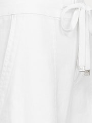 Lauren Ralph Lauren Jovonie Wide Leg Linen Blend Trousers - Image 8 of 8