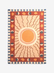 MADE.COM Orange Bellamy Jean Soteria Wool Tufted Rug - Image 1 of 1