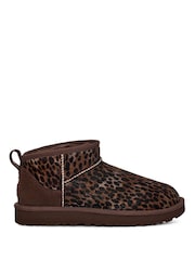 UGG Leopard Classic Ultra Mini Boots - Image 1 of 5