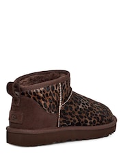 UGG Leopard Classic Ultra Mini Boots - Image 4 of 5