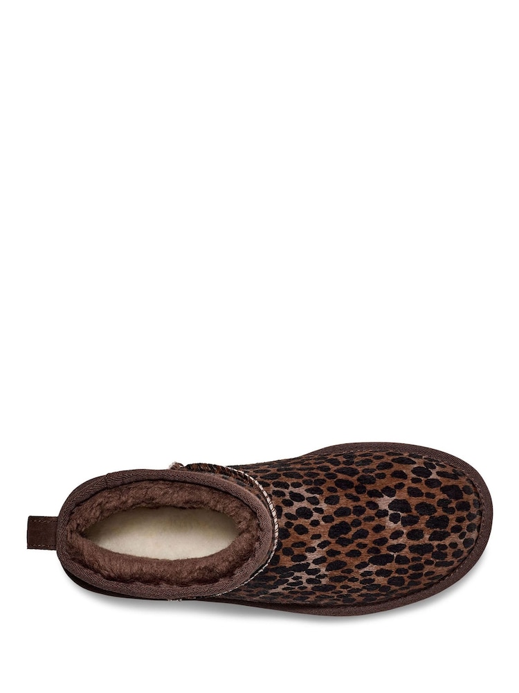 UGG Leopard Classic Ultra Mini Boots - Image 5 of 5