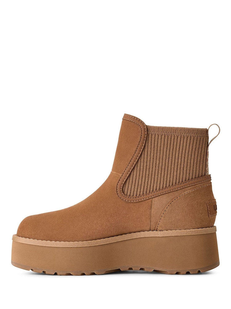 UGG Tan Brown Cityfunc Chelsea Boots - Image 2 of 7 UGG Tan Brown Cityfunc Chelsea Boots - Image 2 of 7