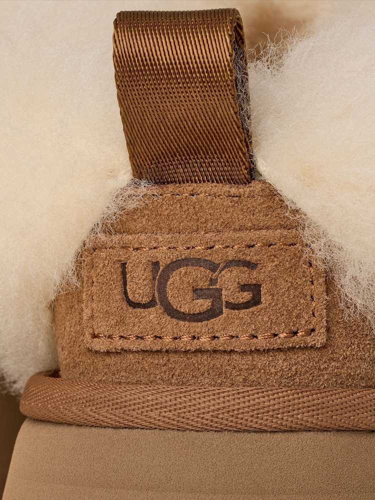 UGG Tan Brown Tazzelle Slippers - Image 5 of 5