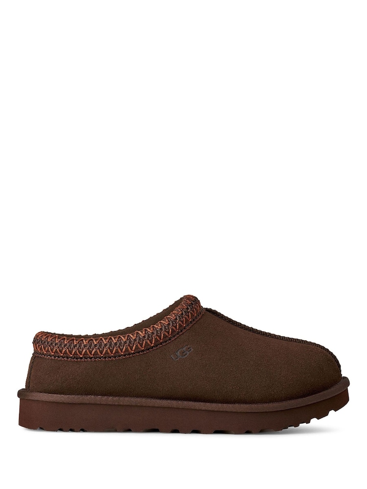 UGG Chocolate Brown Tasman II Slippers - Image 1 of 4