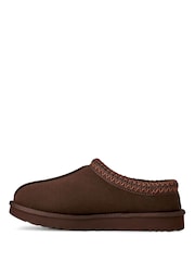 UGG Chocolate Brown Tasman II Slippers - Image 2 of 4