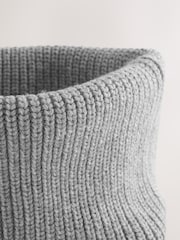 Grey Knitted Snood (1-16yrs) - Image 5 of 5