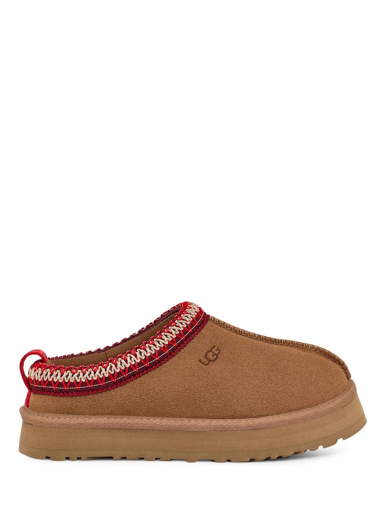 UGG Tan Brown Kids Tazz Slippers - Image 1 of 5