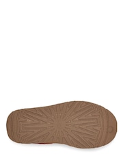 UGG Tan Brown Kids Tazz Slippers - Image 4 of 5