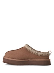 UGG Mink Brown Kids Tazz Slippers - Image 2 of 7