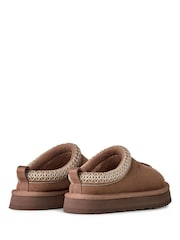 UGG Mink Brown Kids Tazz Slippers - Image 4 of 7