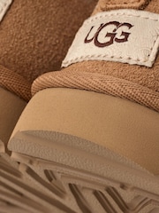 UGG Tan Brown Kids Classic Micro Boots - Image 7 of 7