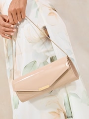 Lipsy Nude Slim Clutch Bag - Image 2 of 6
