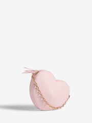 Lipsy Pink Love Heart Cross-Body Bag - Image 3 of 6