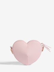 Lipsy Pink Love Heart Cross-Body Bag - Image 6 of 6