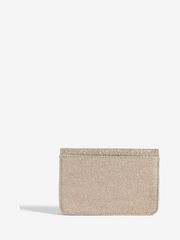 Lipsy Gold Glitter Mini Phone Cross-Body Bag - Image 6 of 6