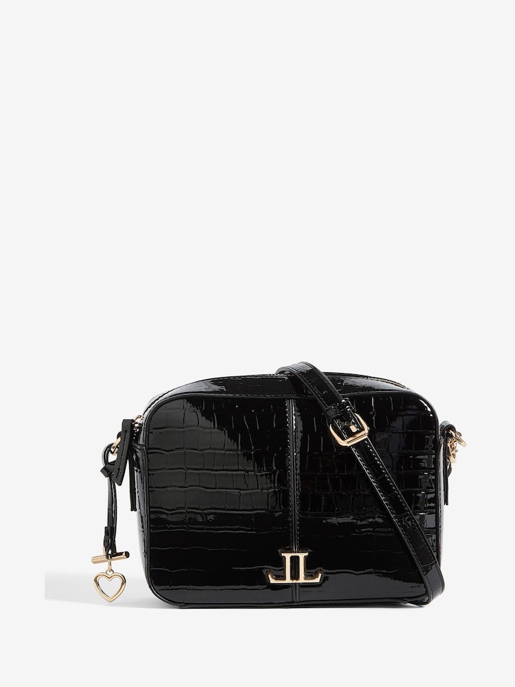 Lipsy Black Boxy Cross-Body Bag - Image 1 of 6