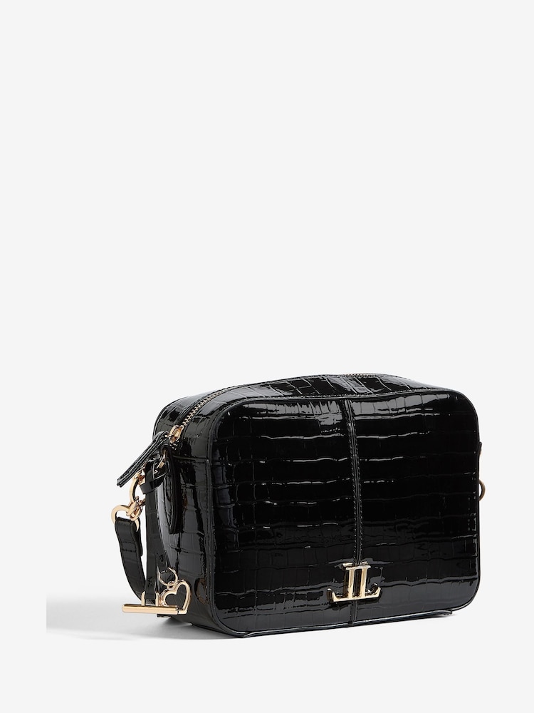 Lipsy Black Boxy Cross-Body Bag - Image 2 of 6