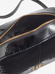 Lipsy Black Boxy Cross-Body Bag - Image 4 of 6