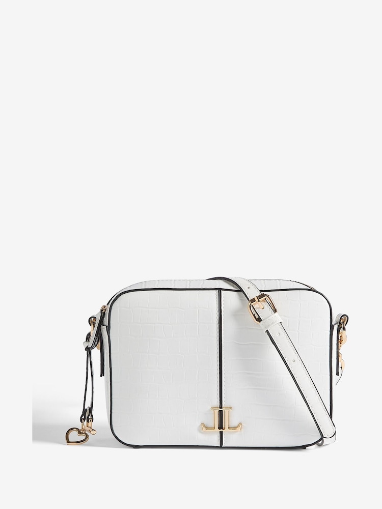 Lipsy White Boxy Cross-Body Bag - Image 1 of 5