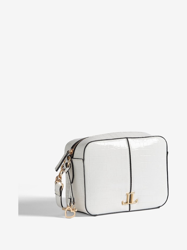 Lipsy White Boxy Cross-Body Bag - Image 2 of 5