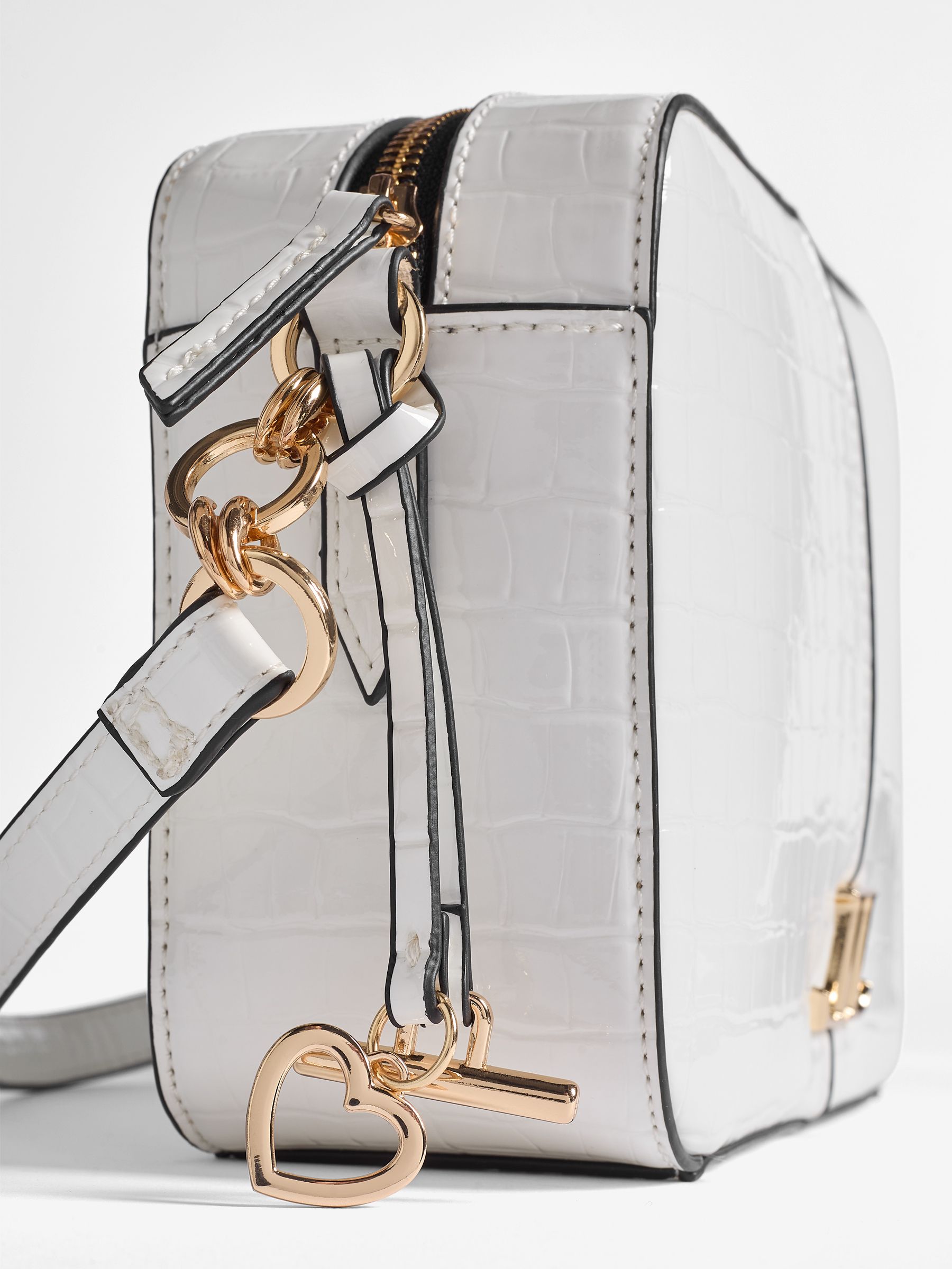 Buy Lipsy White Boxy Cross-Body Bag from the Next UK online shop