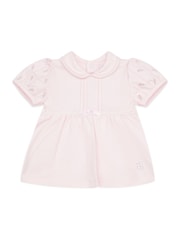 Set Emile Et Rose Top & Pantaloni scurți cu guler brodat cu boboci de trandafir, mâneci și capătul picioarelor - Image 3 of 5