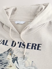 Stone Val D'isere Graphic Hoodie Woven Pyjama Set - Image 11 of 12