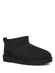 UGG Black Classic Ultra Mini Boots - Image 3 of 6