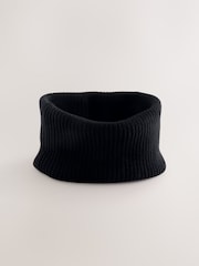 Black Knitted Snood (1-16yrs) - Image 1 of 5