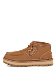 UGG Tan Brown Mens Hayden Moc Boots - Image 2 of 6