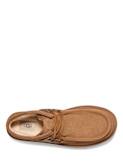 UGG Tan Brown Mens Hayden Moc Boots - Image 5 of 6