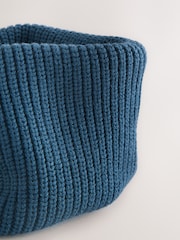 Blue Knitted Snood (1-16yrs) - Image 4 of 5
