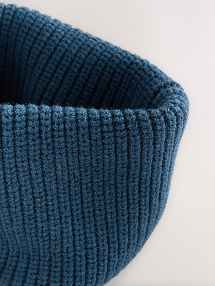Blue Knitted Snood (1-16yrs) - Image 5 of 5 Blue Knitted Snood (1-16yrs) - Image 5 of 5