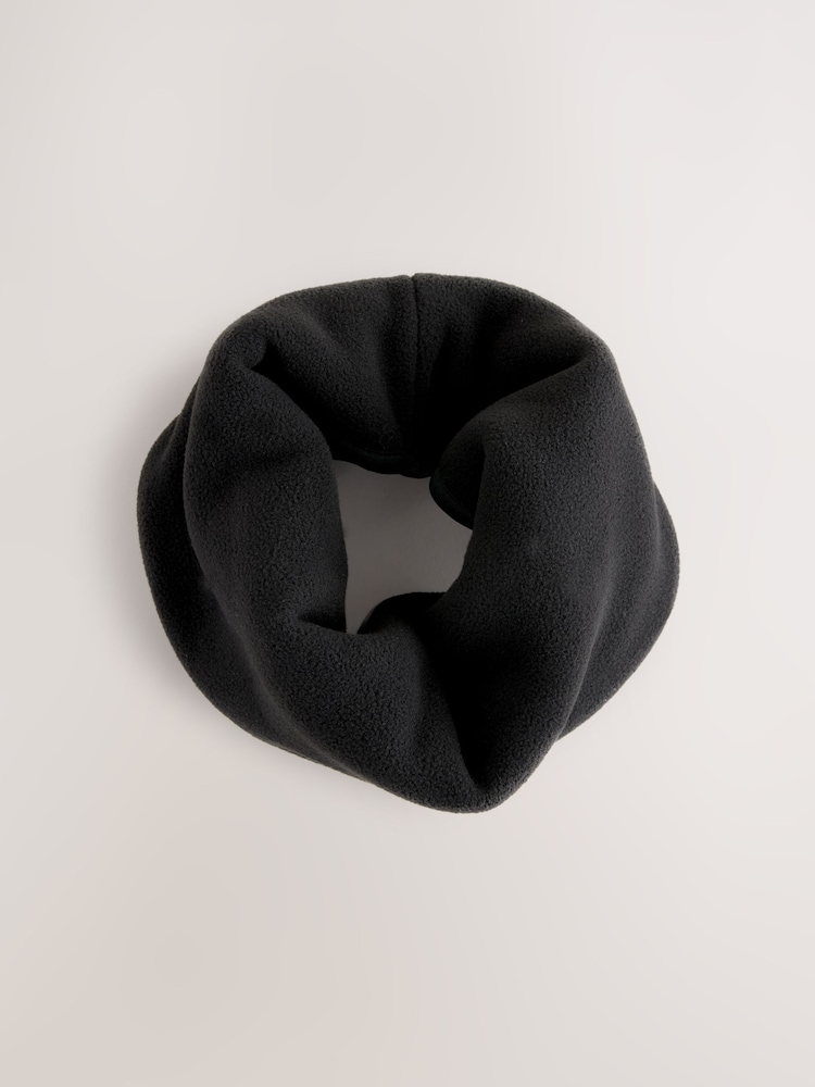 Black Fleece Snood (3-16yrs) - Image 1 of 3 Black Fleece Snood (3-16yrs) - Image 1 of 3