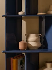 MADE.COM Navy Ingrid Narrow Shelving Unit - Image 3 of 6