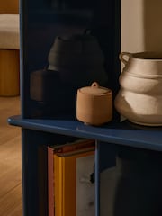 MADE.COM Navy Ingrid Narrow Shelving Unit - Image 4 of 6