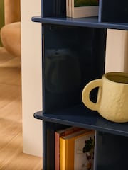 MADE.COM Navy Ingrid Wide Shelving Unit - Image 3 of 4