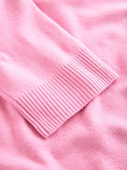 Pink Super Soft Short Sleeve Knitted Top - Image 9 of 9