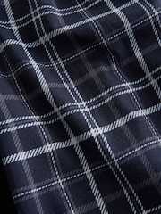 Black Small Check Long Sleeve 100% Cotton Pyjamas Set - Image 6 of 6