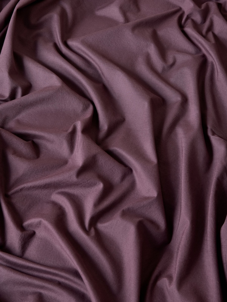 MADE.COM Aubergine Purple Extra Deep Fitted Cosy Washed Cotton Extra Deep Fitted Sheet - Image 3 of 3 MADE.COM Aubergine Purple Extra Deep Fitted Cosy Washed Cotton Extra Deep Fitted Sheet - Image 3 of 3