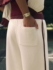 Ecru/Berry Colourblock Wide Leg Joggers - Image 6 of 9