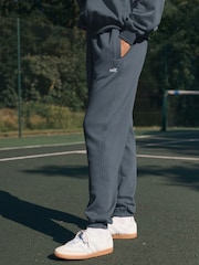 self. Blue Cuffed Joggers - Image 1 of 9