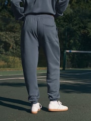 self. Blue Cuffed Joggers - Image 4 of 9