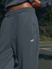 self. Blue Cuffed Joggers - Image 5 of 9