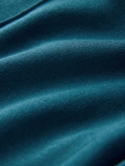 Teal Blue Wide Leg Joggers - Image 3 of 3