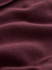 Berry Red Wide Leg Joggers - Image 9 of 9