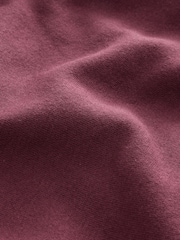 Vermelho Borgonha - Sweatshirtcom zíper meio - Imagem 2 de 3