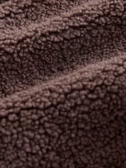 self. Brown Borg Popper Neck Jumper - Image 10 of 10
